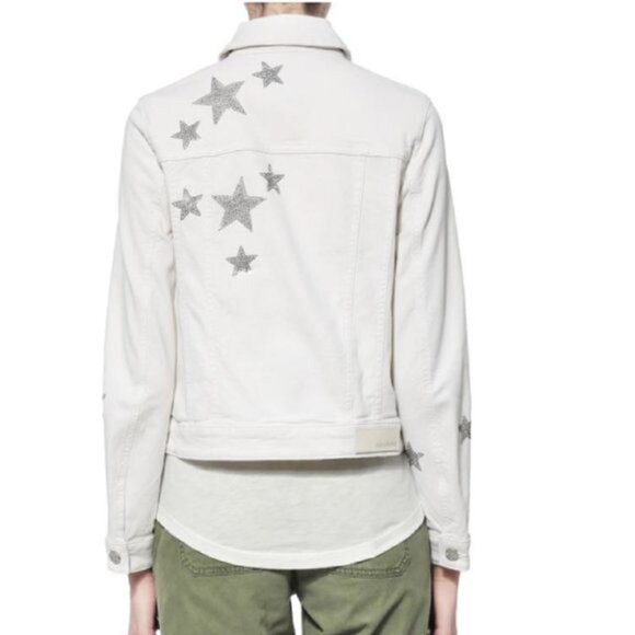 NWT - Zadig & Voltaire Kioki Multi Strass Jacket WHITE SHCA3404F✨ - Picture 13 of 13